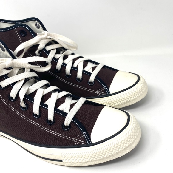 Converse Ctas High Shoe Brown Casual Men Canvas Brown Skate Custom 152620C-WWBBW - Picture 4 of 11